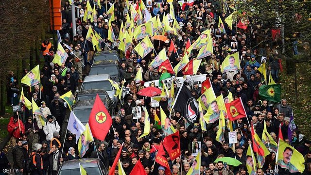 کردها در تظاهراتی در بروکسل تحریم دولت اردوغان را خواستار شدند کردها در تظاهراتی در بروکسل تحریم دولت اردوغان را خواستار شدند