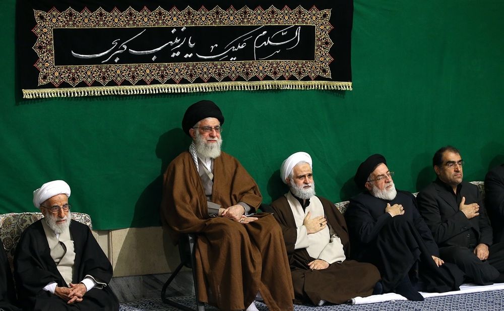 تصاویر : عزاداری مراسم اربعین در حضور رهبر معظم انقلاب