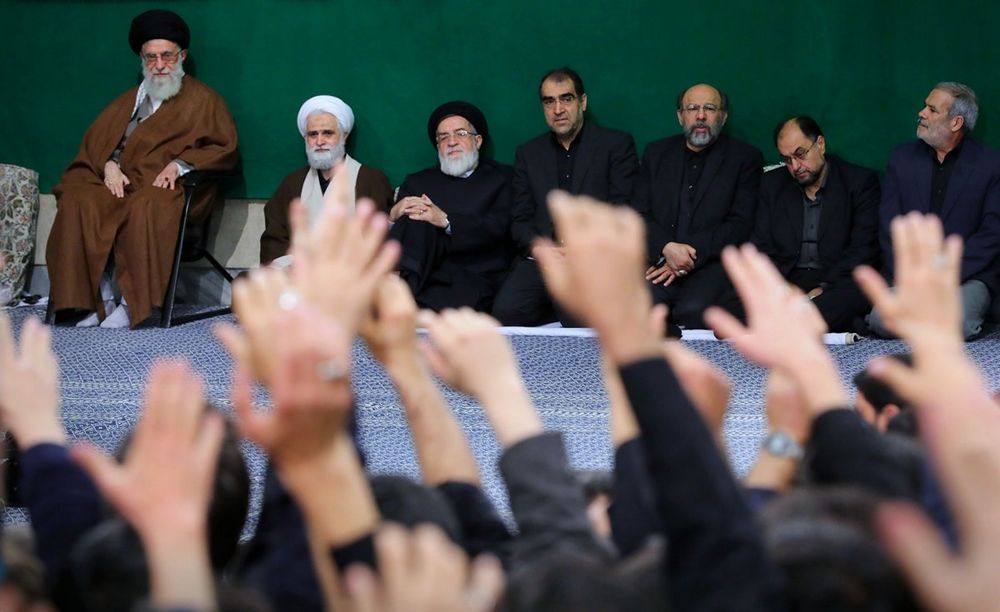تصاویر : عزاداری مراسم اربعین در حضور رهبر معظم انقلاب