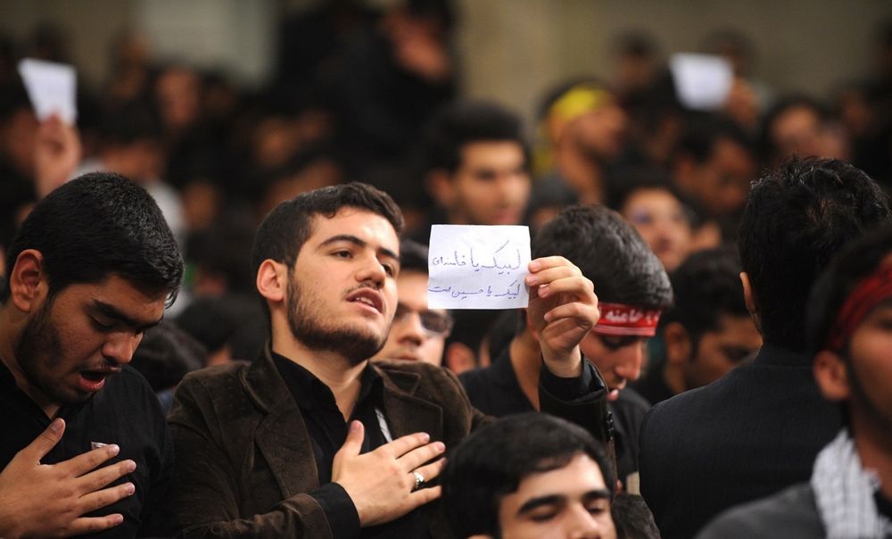 تصاویر : عزاداری مراسم اربعین در حضور رهبر معظم انقلاب
