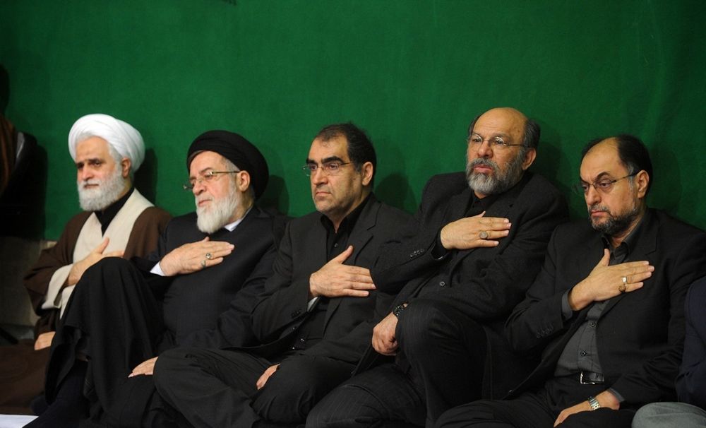 تصاویر : عزاداری مراسم اربعین در حضور رهبر معظم انقلاب