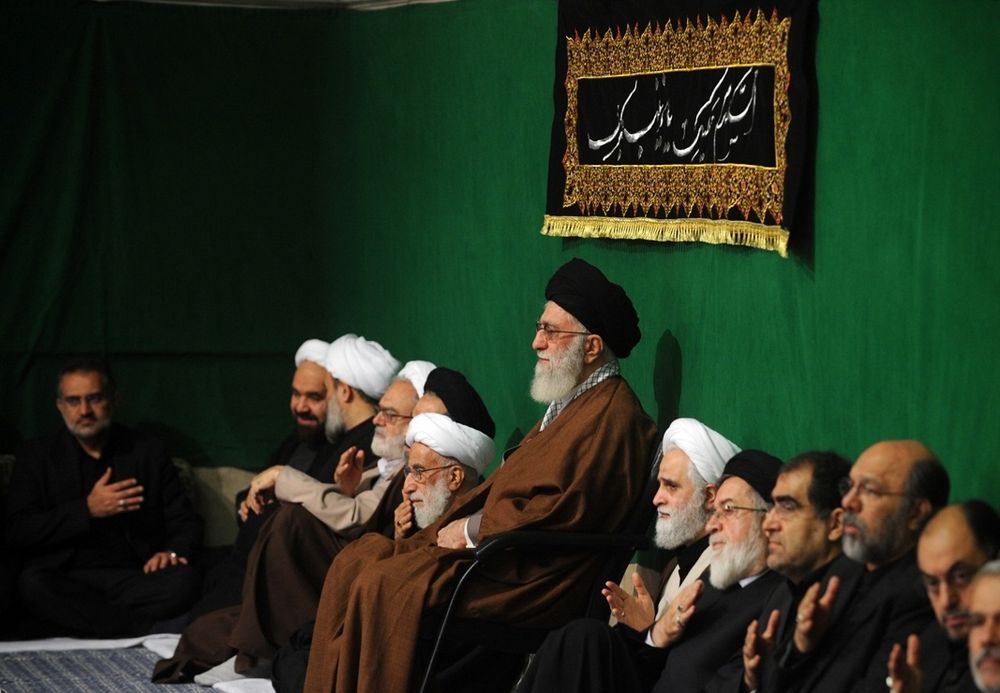 تصاویر : عزاداری مراسم اربعین در حضور رهبر معظم انقلاب