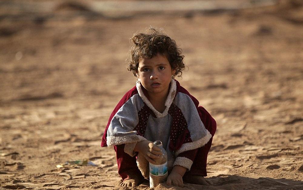 تصاویر : زنان آواره در اطراف موصل‎
