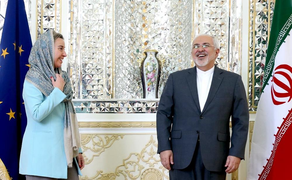 تصاویر : دیدار موگرینی با روحانی و ظریف در تهران