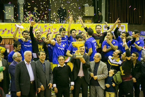 تیم فوتسال بانک &zwnj;پاسارگاد، قهرمان شد