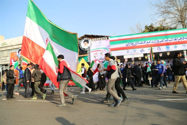حضور بانک کشاورزی در راهپیمایی یوم الله 22 بهمن
