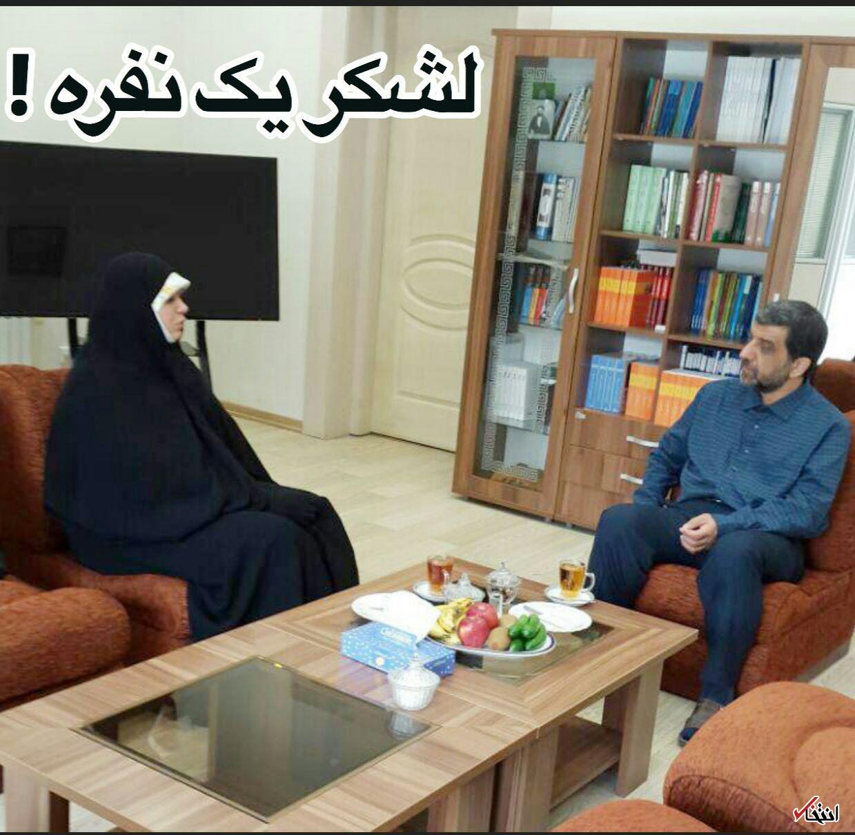 دیدار ضرغامی و الهام چرخنده: هنرمند واقعی است/ به آیات و روایات مسلط است +عکس دیدار ضرغامی و الهام چرخنده: هنرمند واقعی است/ به آیات و روایات مسلط است +عکس