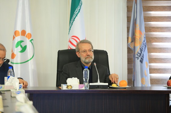 لاریجانی:سرمایه گذاری بانک پاسارگاد در پروژه&zwnj;ی بیمارستانی در قم بسیار سنجیده بوده است