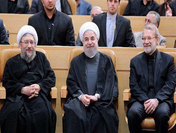 عکس / سران سه قوه در همایش سراسری قوه قضاییه