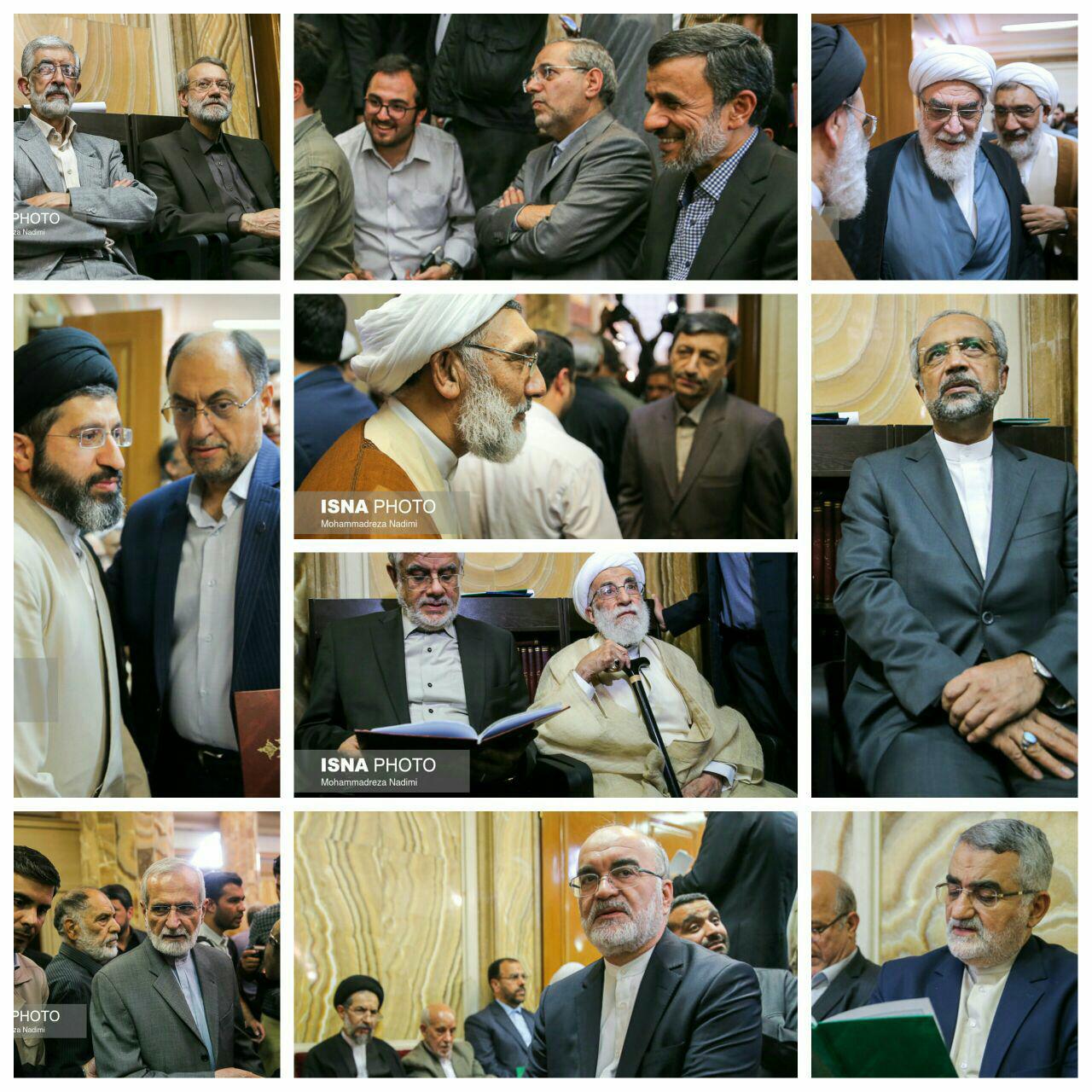 تصاویری از مراسم ترحیم نیری، رئیس اسبق کمیته امداد امام‌