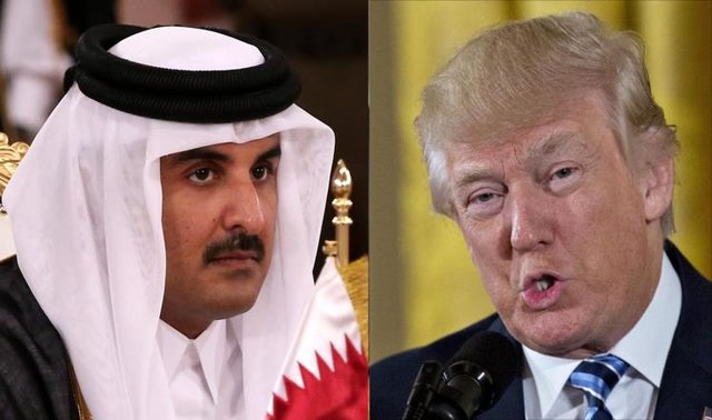گفت و گوی ترامپ با امیر قطر با محوریت ایران