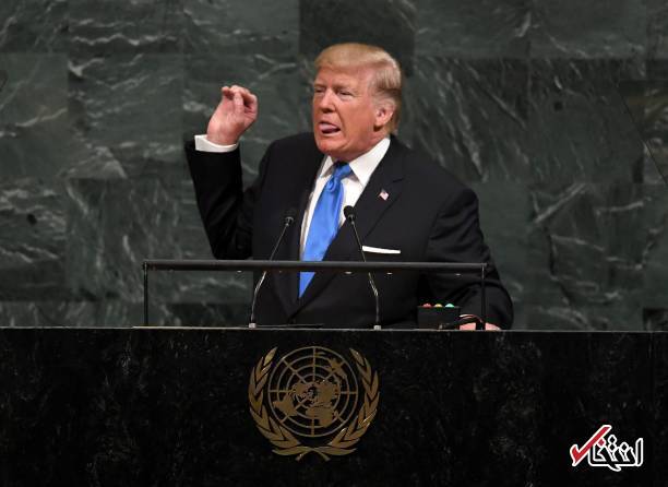 تصاویر : سخنرانی دونالد ترامپ در سازمان ملل
