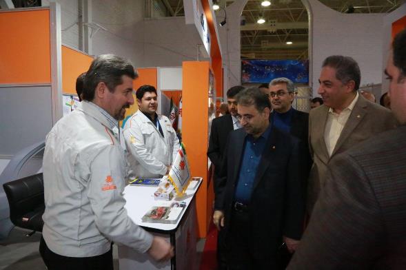 بازدید مدیرعامل سایپا از نمایشگاه بین المللی قطعات لوازم و مجموعه های خودرو