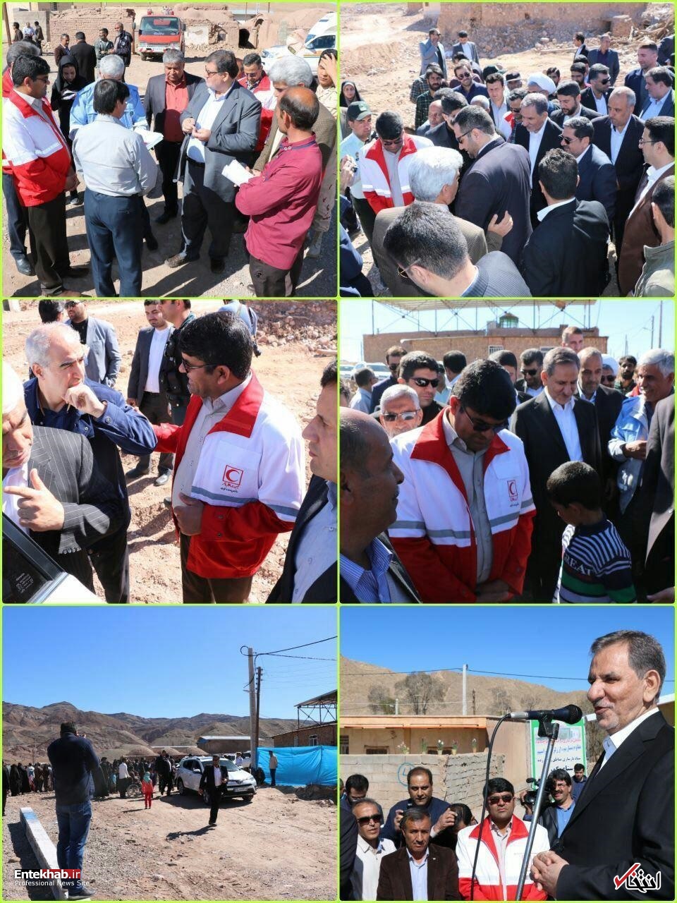 جهانگیری: با تایید مقام معظم رهبری مقرر شد ۲۰۰ میلیون دلار از صندوق توسعه ملی برای بازسازی مناطق زلزله زده کرمان و کرمانشاه اختصاص یابد