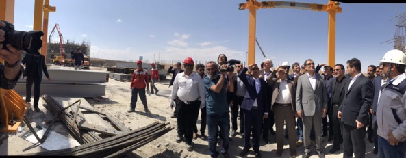 بازدید وزیر بهداشت از پیشرفت پروژهی بیمارستان 1000تختخوابی قم بازدید وزیر بهداشت از پیشرفت پروژهی بیمارستان 1000تختخوابی قم