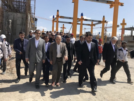 بازدید وزیر بهداشت از پیشرفت پروژهی بیمارستان 1000تختخوابی قم بازدید وزیر بهداشت از پیشرفت پروژهی بیمارستان 1000تختخوابی قم