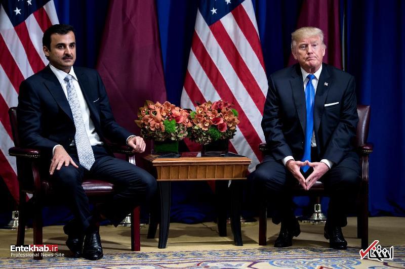 امیر قطر با ترامپ دیدار کرد