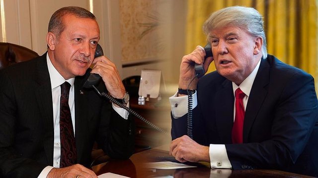 گفتگوی تلفنی با اردوغان منجر به تصمیم ترامپ برای خروج از سوریه شد گفتگوی تلفنی با اردوغان منجر به تصمیم ترامپ برای خروج از سوریه شد