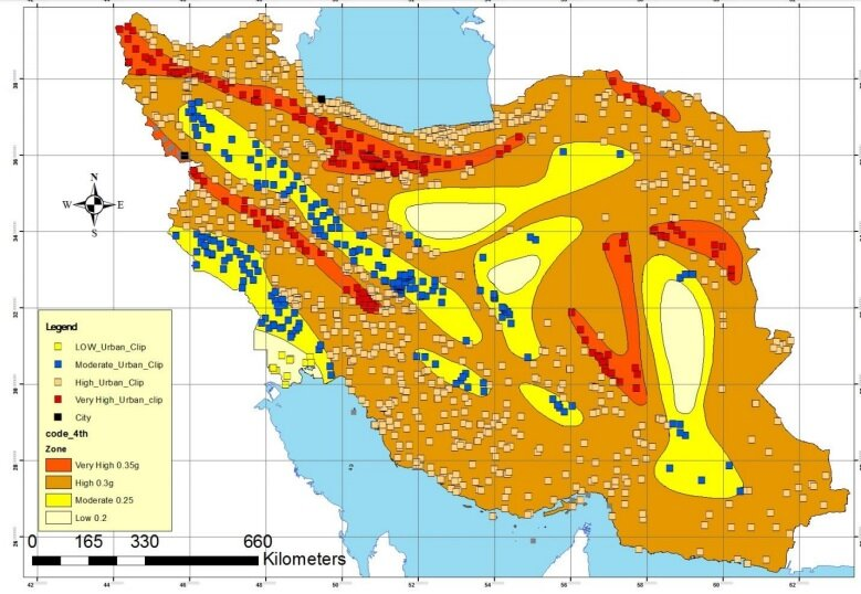 قرار گرفتن ۶۸ درصد مساحت ایران در ناحیه با خطر زلزله بالا/ساخت ۱۰۱ برج بر روی گسل قرار گرفتن ۶۸ درصد مساحت ایران در ناحیه با خطر زلزله بالا/ساخت ۱۰۱ برج بر روی گسل