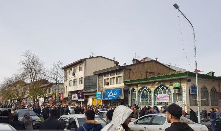 تیراندازی سارق مسلح در رشت / پلیس خیابان را بست +تصاویر
