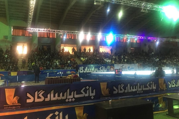 تقدیر از بانک پاسارگاد در مسابقات بین&zwnj;المللی کشتی آزاد جام تختی
