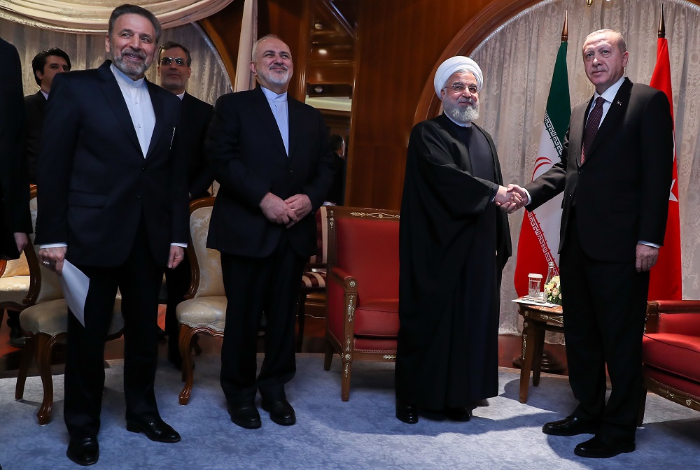 تصاویر/ ديدار روحانی با اردوغان در سوچی