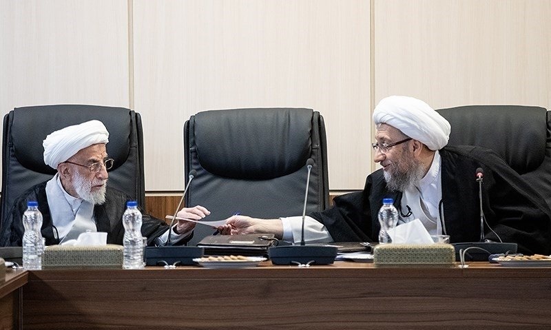 تصاویر/ تمام شخصیت&zwnj;هایی که در جلسه بی&zwnj;نتیجه مجمع تشخیص برای بررسی نهایی &laquo;پالرمو&raquo; حضور داشتند