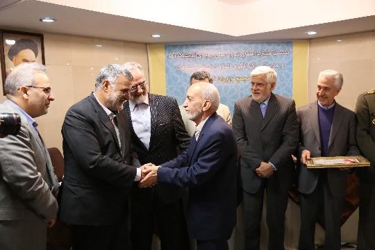 تقدیر از وزرای اسبق کشاورزی با حضور حجتی