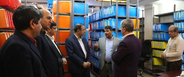 بـازدیـد مدیـرعامـل بیمه ایران از واحـد خسـارت مستـقر در بیـمه تـوسعه