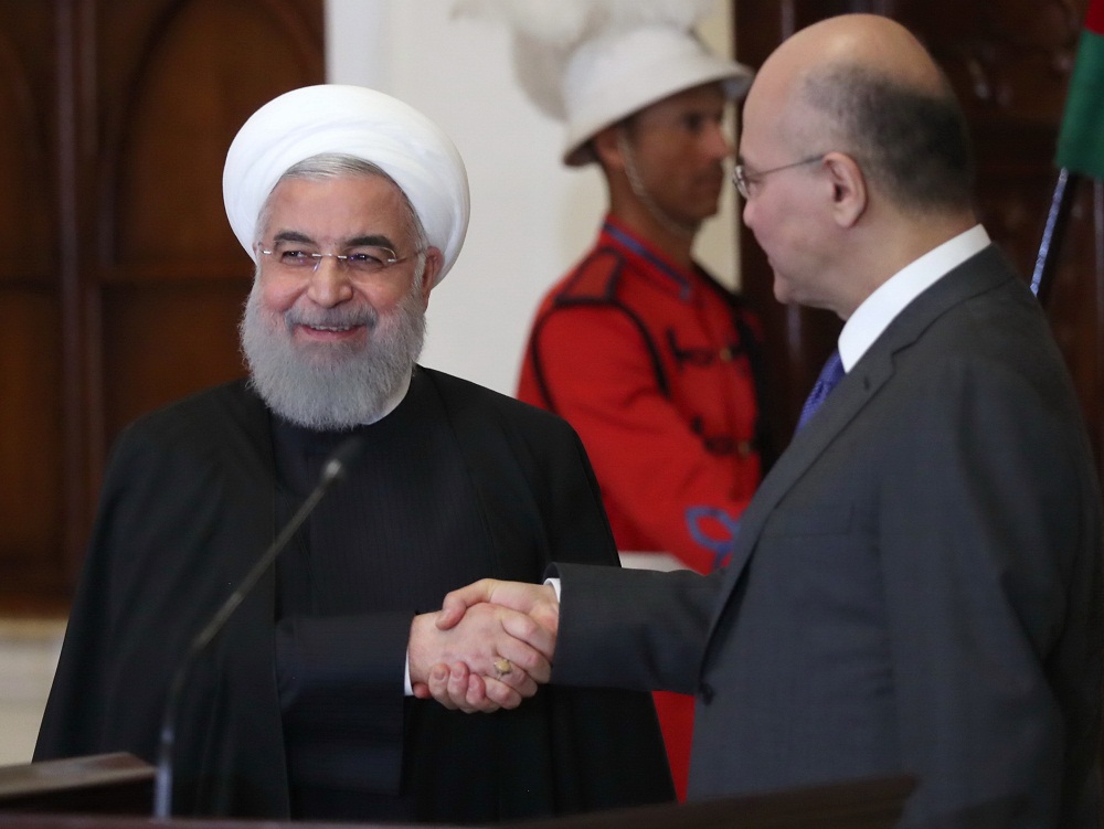 ادعای روزنامه العرب، نزدیک به سعودی: عراق از روحانی خواسته بود تا در توافق ۱۹۷۵ الجزایر تجدید نظر کند، اما رئیسجمهور ایران نپذیرفت ادعای روزنامه العرب، نزدیک به سعودی: عراق از روحانی خواسته بود تا در توافق ۱۹۷۵ الجزایر تجدید نظر کند، اما رئیسجمهور ایران نپذیرفت
