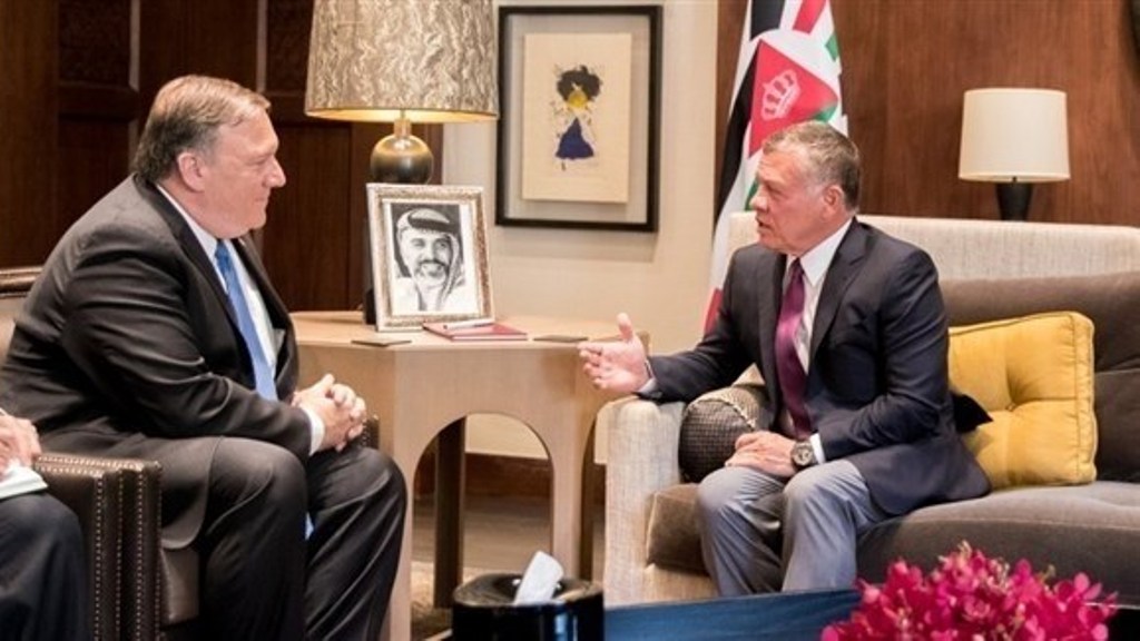 پادشاه اردن تشکیل دو کشور را تنها راه حل بحران فلسطین خواند پادشاه اردن تشکیل دو کشور را تنها راه حل بحران فلسطین خواند