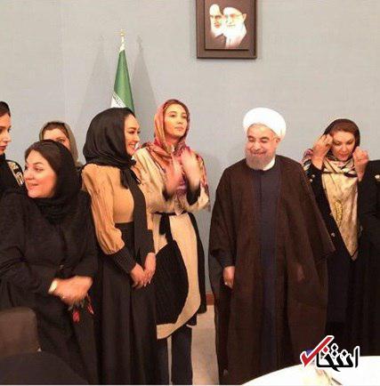 تصاویر: حضور سلبریتی ها در مراسم افطار یکسال و دوسال قبل رییس جمهور؛ در این مدت، &laquo;سفره مردم&raquo; کوچک شده؟!