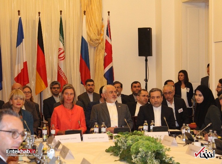 آغاز نشست وزیران خارجه ایران و ۴+۱ و موگرینی / دیپلمات اروپایی: به پیشرفت&zwnj;هایی شامل &laquo;تضمین بخش&zwnj;هایی از فروش نفت&raquo; دست یافته&zwnj;ایم / فرانسه: پیشنهاد اقتصادی اروپا به ایران تا &laquo;نوامبر&raquo; آماده می&zwnj;شود / ظریف: انتظار دارم همتایانم بجای قول&zwnj;های بزرگ و نامشخص، تعهداتی روشن و قابل اجرا بدهند / دیدار ظریف با موگرینی، لاوروف و وانگ یی، پیش از نشست اصلی