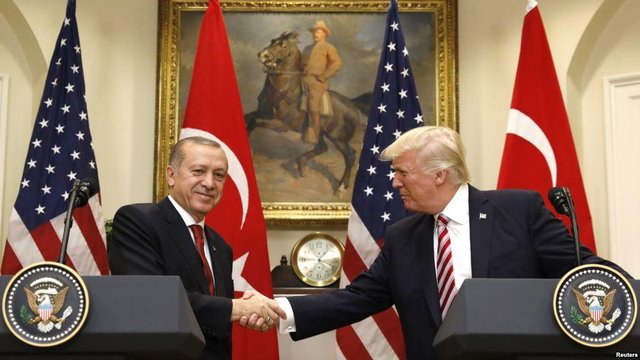 اولین گفت&zwnj;وگوی تلفنی ترامپ و اردوغان پس از انتخابات ترکیه