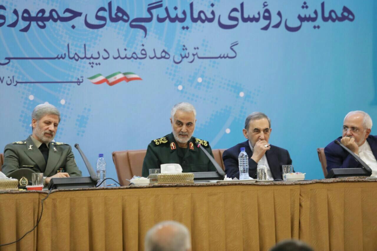 سخنرانی قاسم سلیمانی در جمع نمایندگان جمهوری اسلامی در خارج از کشور