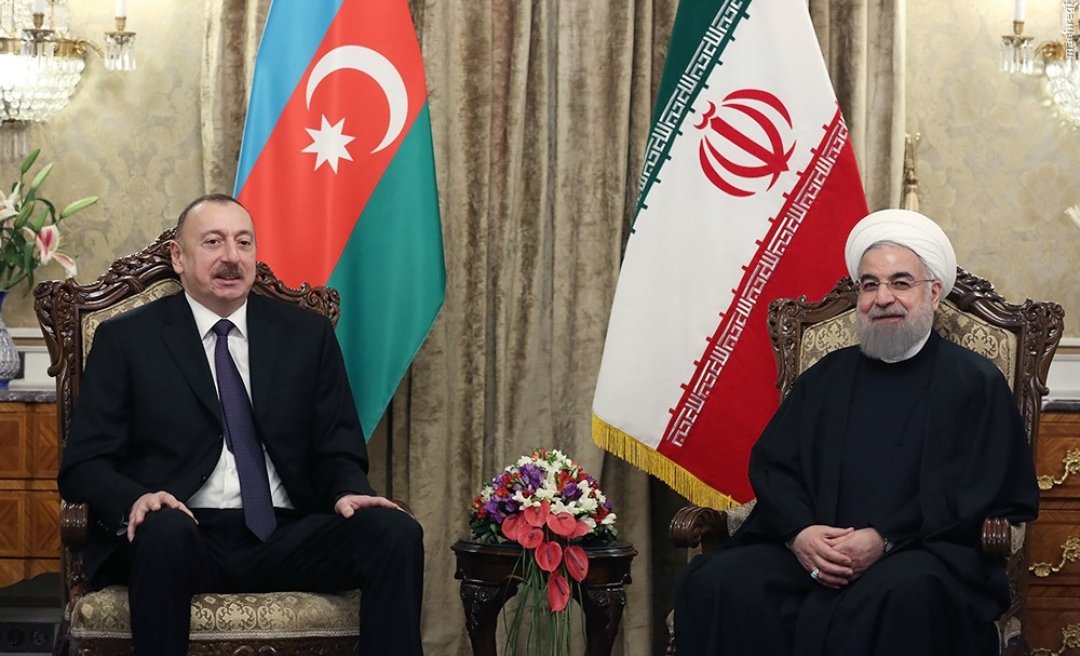 دیدار روسای جمهوری ایران و آذربایجان/روحانی: تحول بزرگی در روابط تهران - باکو ایجاد شده است