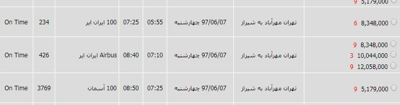 سودجویی بیسابقه در فروش بلیت هواپیما؛ شركت هاي هواپيمايي مشغول خالي كردن جيب مردم !