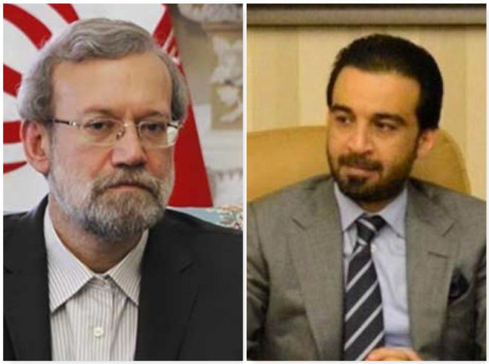 تماس تلفنی لاریجانی و رئیس جدید مجلس عراق / الحلبوسی: قدردان حمایت های ایران در گذشته و در بحث آزادسازی از دست داعش هستیم