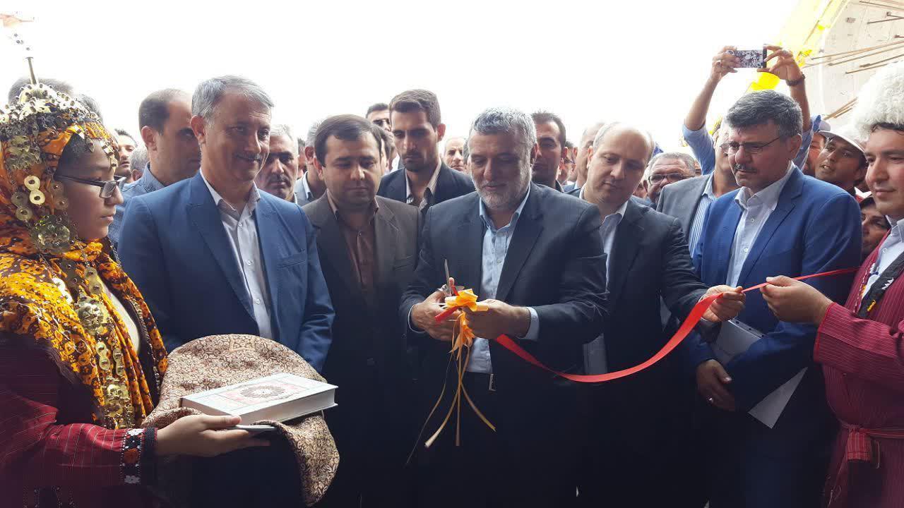 فاز اول کارخانه هیومیک اسید کاسپین کود با حضور حجتی به بهره برداری رسید