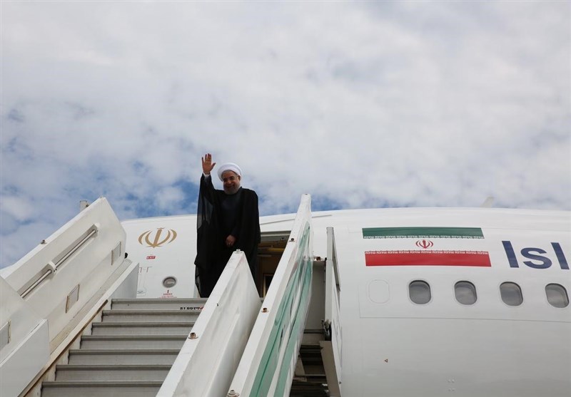 روحانی به تهران بازگشت