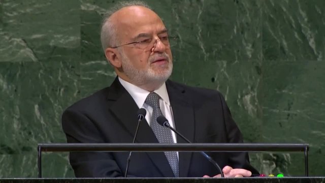 وزیر خارجه عراق در سازمان ملل: اظهارات نتانیاهو درباره وجود نیروهای ایرانی در عراق را رد میکنیم / درباره رابطه با ایران و کشورهای عربی، هیچ گزینه ای جز گفتوگو وجود ندارد وزیر خارجه عراق در سازمان ملل: اظهارات نتانیاهو درباره وجود نیروهای ایرانی در عراق را رد میکنیم / درباره رابطه با ایران و کشورهای عربی، هیچ گزینه ای جز گفتوگو وجود ندارد