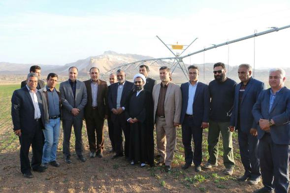 بازدید حجتی از طرح های بخش کشاورزی شهرستان محلات