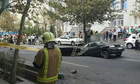 گزارش تکاندهنده مجله «نیچر» از فرونشست سالانه بخشهایی از تهران گزارش تکاندهنده مجله «نیچر» از فرونشست سالانه بخشهایی از تهران