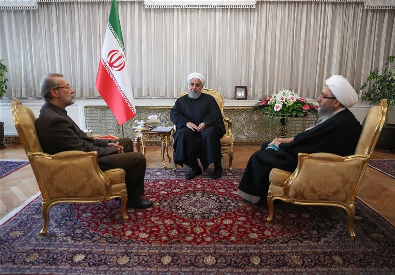 روحانی:نکات مورد نظر رهبرانقلاب برای اصلاح بودجه ۹۸ بررسی شد / تلاش میکنیم حقوق افرادی را که دریافتی ثابت دارند در حدی که توان داریم رشد بدهیم روحانی:نکات مورد نظر رهبرانقلاب برای اصلاح بودجه ۹۸ بررسی شد / تلاش میکنیم حقوق افرادی را که دریافتی ثابت دارند در حدی که توان داریم رشد بدهیم
