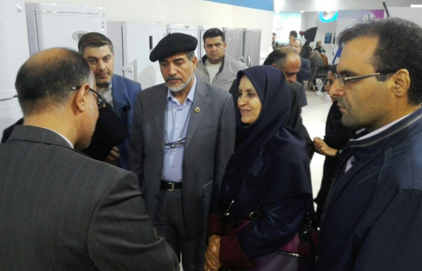 بازدید رییس سازمان ملی استاندارد از هجدهمین نمایشگاه صنعت لوازم خانگی