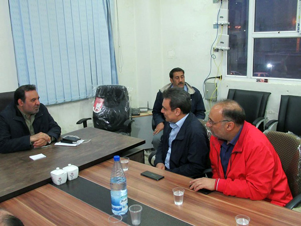 بازدید مدیرعامل بانک ملت از مناطق سیل زده استان لرستان