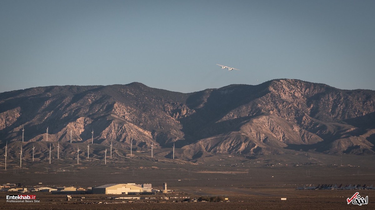عکس/ پرواز بزرگترین هواپیمای جهان