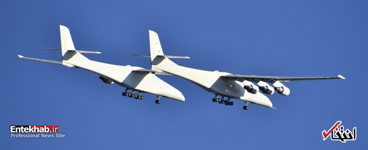 عکس/ پرواز بزرگترین هواپیمای جهان
