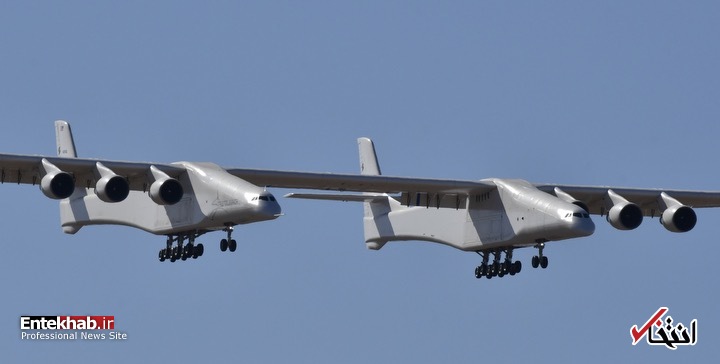 عکس/ پرواز بزرگترین هواپیمای جهان