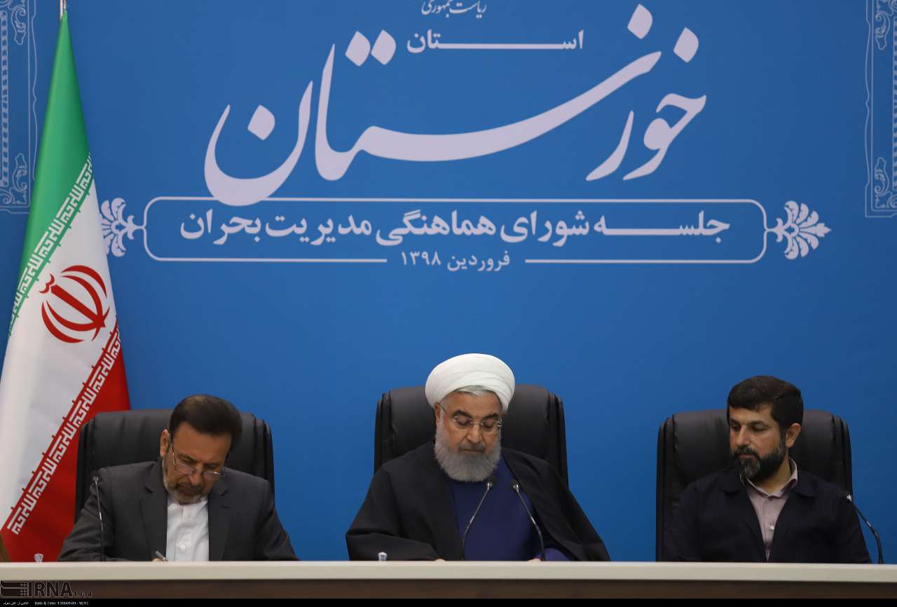 روحانی: القاء وجود پدیده خشکسالی در ایران از نقشه دشمنان است روحانی: القاء وجود پدیده خشکسالی در ایران از نقشه دشمنان است